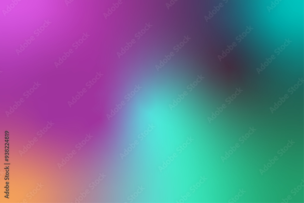 Poster bright and smooth abstract rainbow background with colorful lines and a glowing gradient