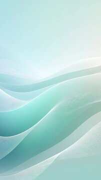 Abstract blue wave vector design with flowing lines and wavy patterns, perfect for summer 4k vertical