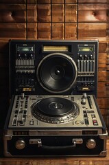 Fototapeta premium dj in action