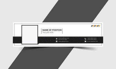 Modern LinkedIn banner template design