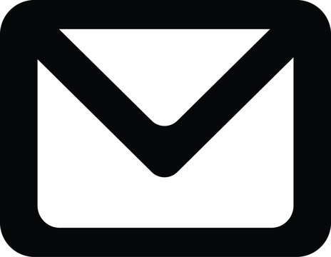 recommend clip art: Message envelope line art icon for apps and websites, mail icon, email icon vector. e-mail icon. envelope illustration