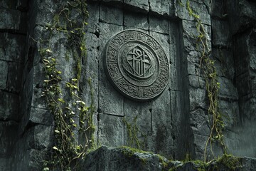 Seal of Solomon Historic Wall Judaism, Islam Religion Spiritual Symbol