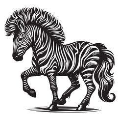 zebra vector illustration