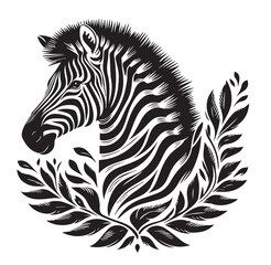 zebra vector illustration
