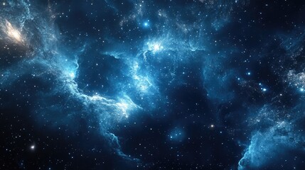 Galactic textures with deep space elements and shimmering star fields, blending together for a mesmerizing effect.