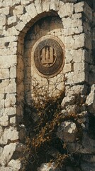 Seal of Solomon Historic Wall Judaism, Islam Religion Spiritual Symbol