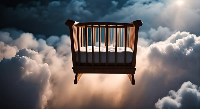 Baby's crib in the sky.