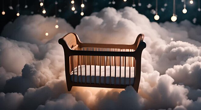 Baby's crib in the sky.