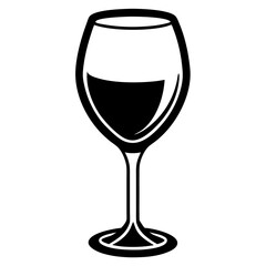 glass of red wine