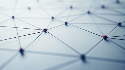 Simple illustration of interconnected lines creating a loop, representing circular economy principles on a neutral surface.