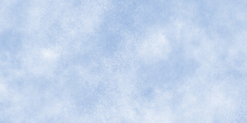 gradient light sky blue shades grunge cloudy watercolor background on white paper texture, Creative vintage light sky blue background with various clouds and fogg, Watercolor stain with clouds.