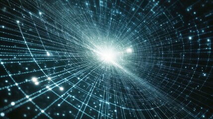 A Visual Feast of Future Technology and Dynamic Light and Shadow