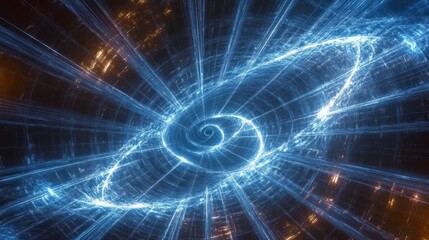 A Visual Feast of Future Technology and Dynamic Light and Shadow