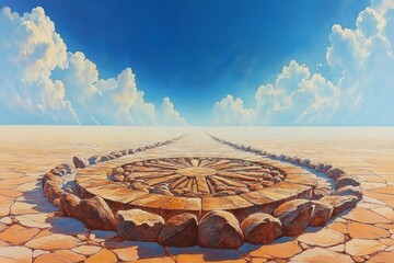 Medicine Wheel Sacred Circle Native American Spirituality Religion Spiritual Symbol