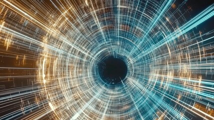 A Visual Feast of Future Technology and Dynamic Light and Shadow