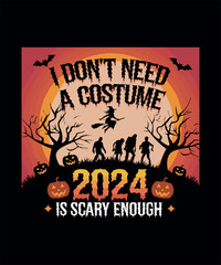 Halloween T-shirt Design