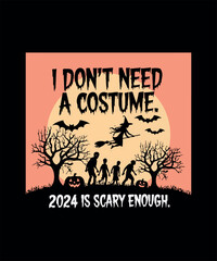 Halloween T-shirt Design