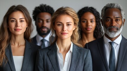Portrait of Diverse Business Professionals