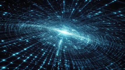 A Visual Feast of Future Technology and Dynamic Light and Shadow