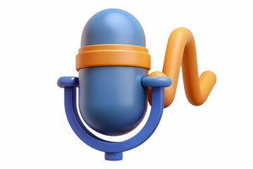 Sleek laptop, headset, and notes for virtual meetings on white background in stock photo