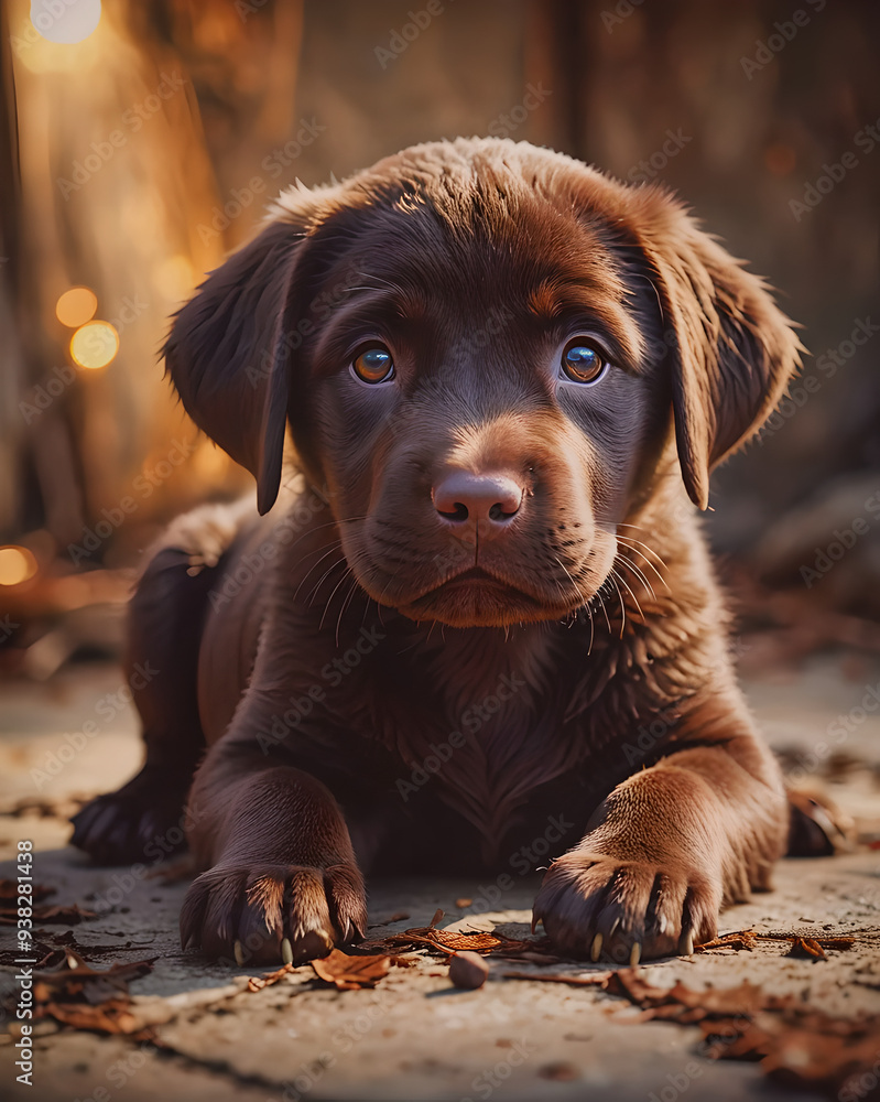 Poster Labrador Puppy