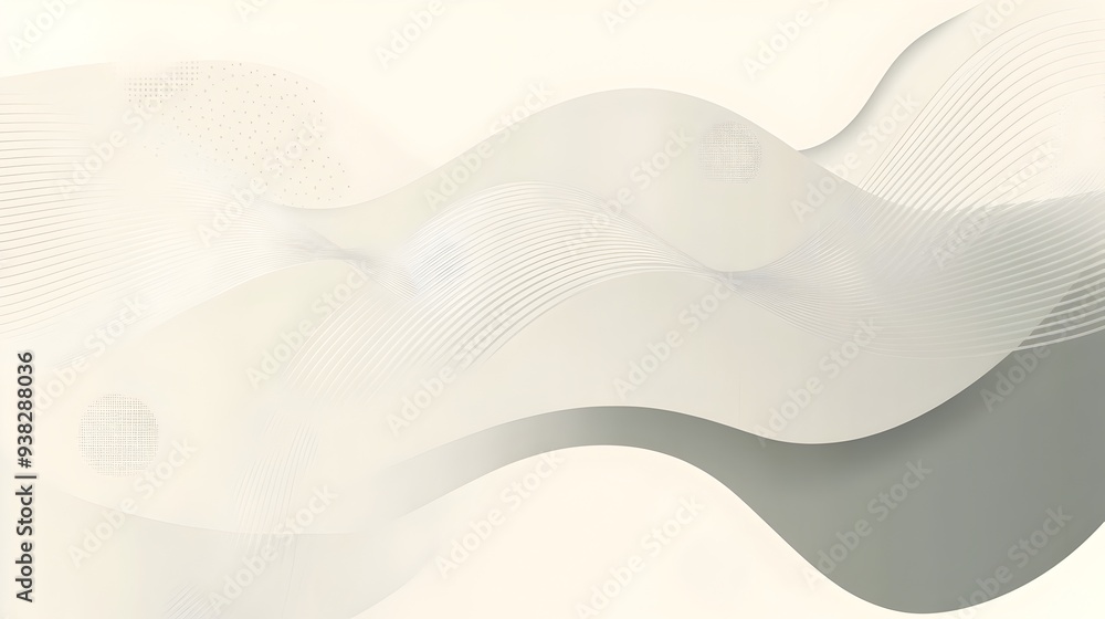 Poster elegant and modern background featuring a clean minimalist design with abstract geometric shapes sub