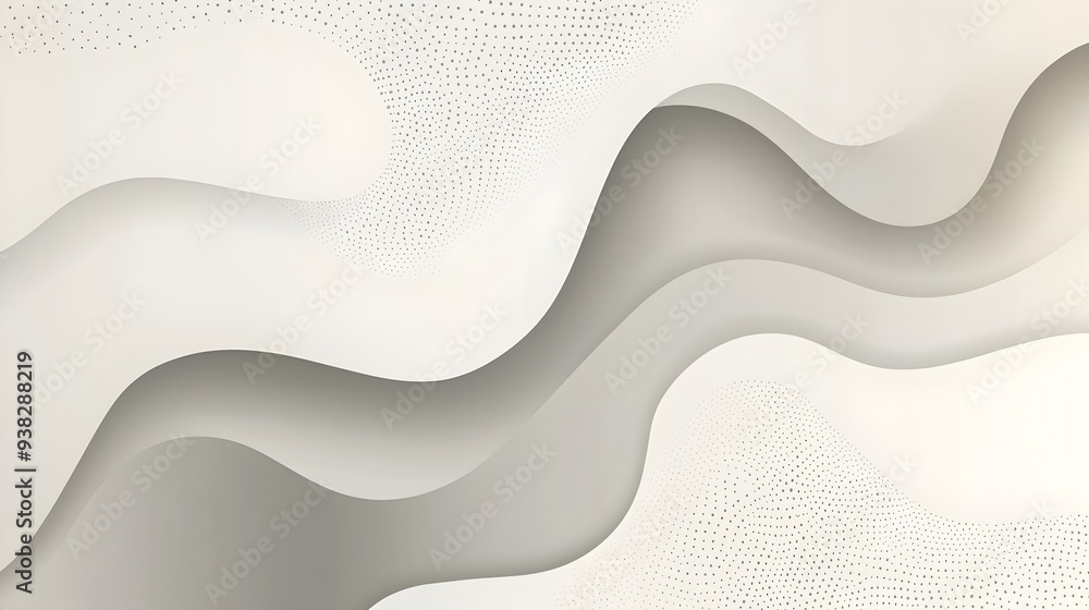 Poster elegant and minimalist background design featuring a clean modern layout with abstract geometric sha