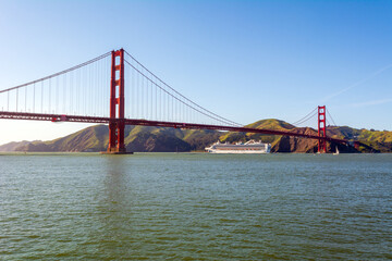 The Golden Gate Bridge in San Francisco, California, USA