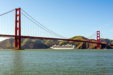 The Golden Gate Bridge in San Francisco, California, USA