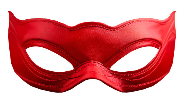 Cut-out superhero mask in PNG format