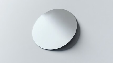 Abstract Minimalist Round Circle Shape.