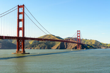 The Golden Gate Bridge in San Francisco, California, USA