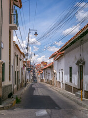 Vue de la ville de Sucre en Bolivie