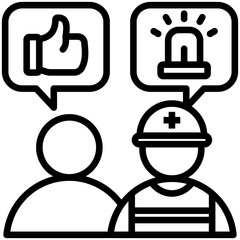 Obraz premium Comunication Icon