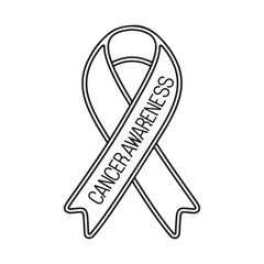 breast cancer awareness t shirt icon