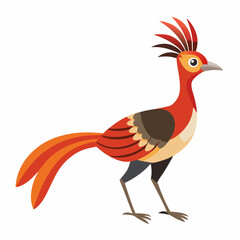 Lyrebird Art Vector Design