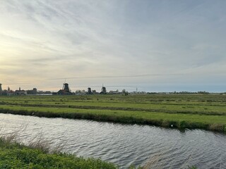 landscape with a river
