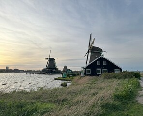 windmill in the country