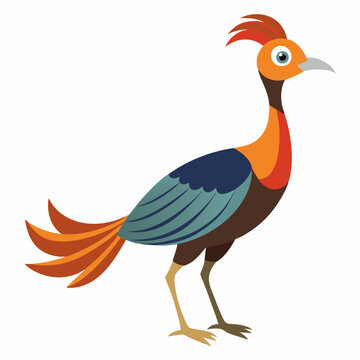 recommend clip art: Lyrebird Art Vector Design