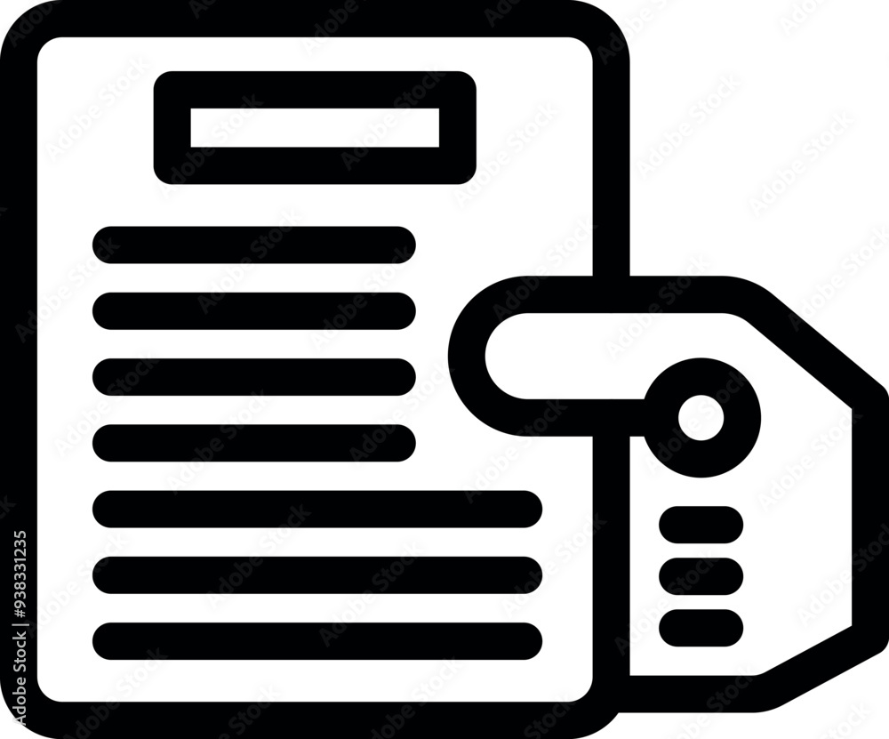 Poster robotic arm is holding a document, symbolizing the automation of document processing tasks