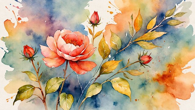 A life lesson depicted in soft watercolor strokes
