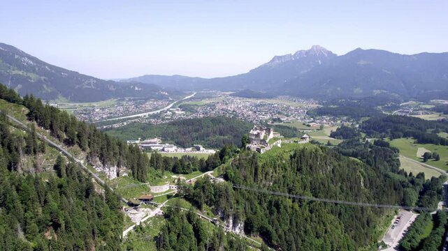 Ehrenberg and Highline179 suspension bridge