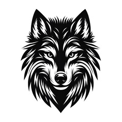 Fototapeta premium wolf silhouette