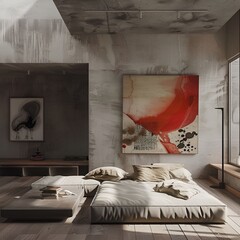 interior of a bedroom