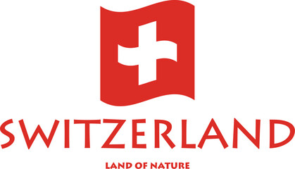 Switzerland flag nature