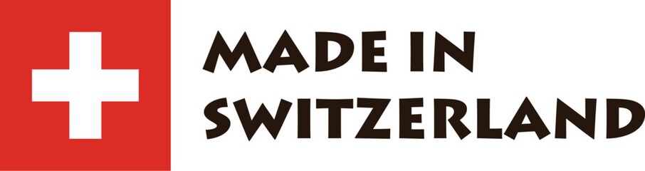Obraz premium Made in switzerland