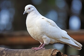 white pigeon or dove
