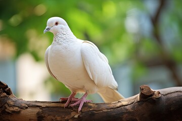 white pigeon or dove  © Pixel Alchemy