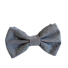 Bow tie cut out. Isolated on transparent background.