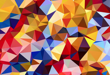 Obraz premium Abstract geometric polygon background